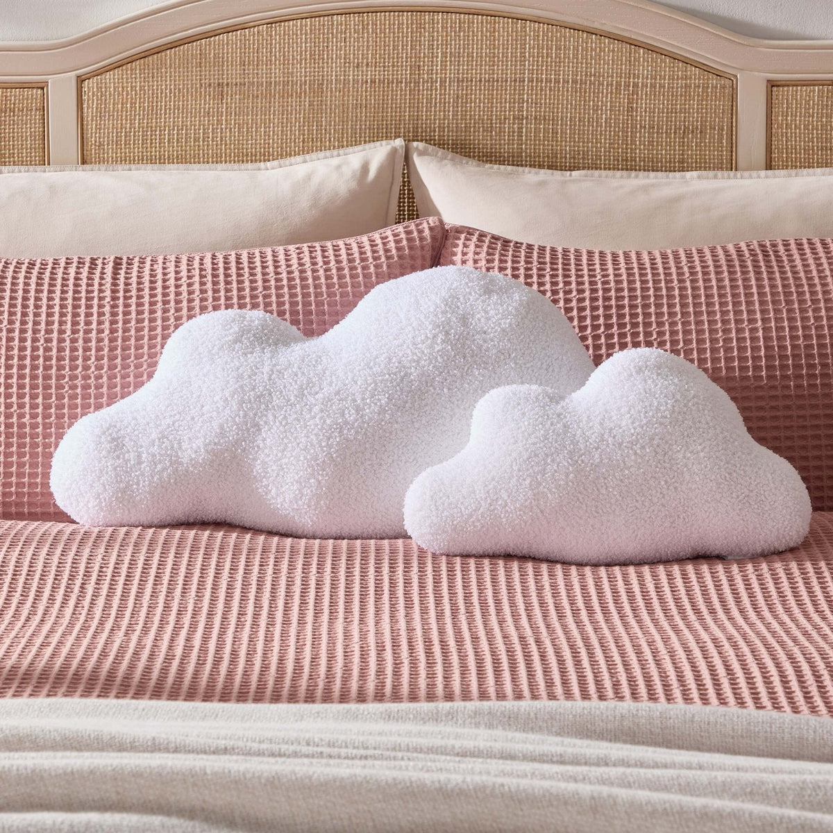 Dusklia - Cloud Cushion Pack of 2 - White