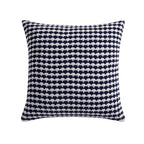 Dusklia - Contrast Pattern Sofa Cushion Cover - Midnight