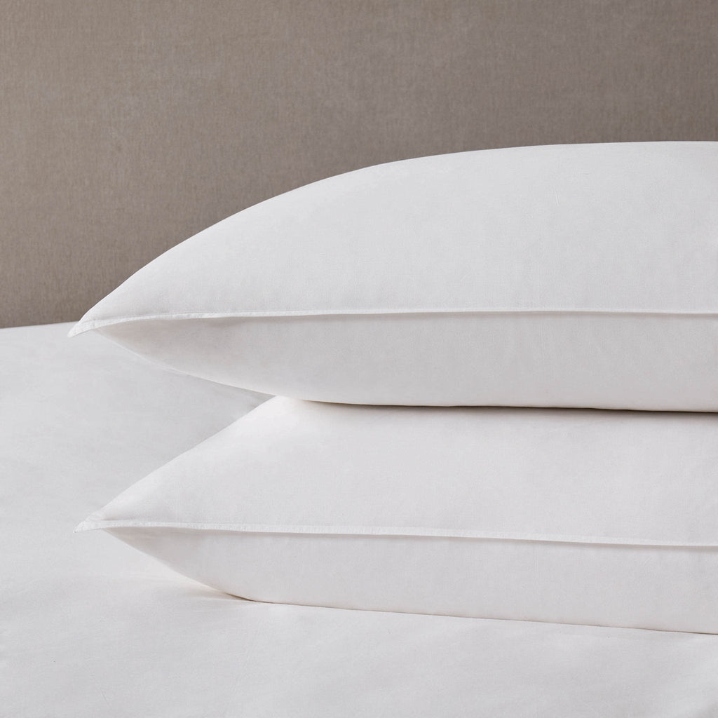 Dusklia - Cooling Cotton 180 Thread Count Duvet Cover, Pillowcase & Fitted Sheet Set - White