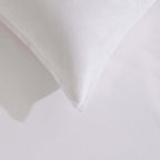 Dusklia - Cooling Cotton 180 Thread Count Duvet Cover, Pillowcase & Fitted Sheet Set - White