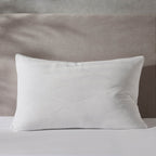Dusklia - Cooling Quilted Pillow Protector - White
