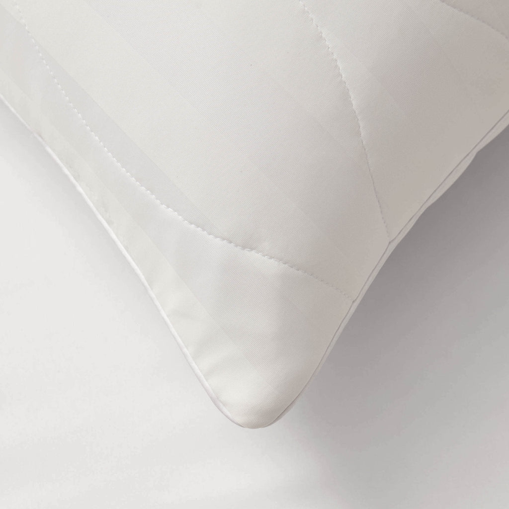 Dusklia - Cooling Quilted Pillow Protector - White