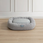 Dusklia - Cooper Round Dog Bed - Steel Grey