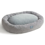 Dusklia - Cooper Round Dog Bed - Steel Grey