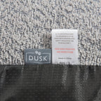 Dusklia - Cooper Round Dog Bed - Steel Grey