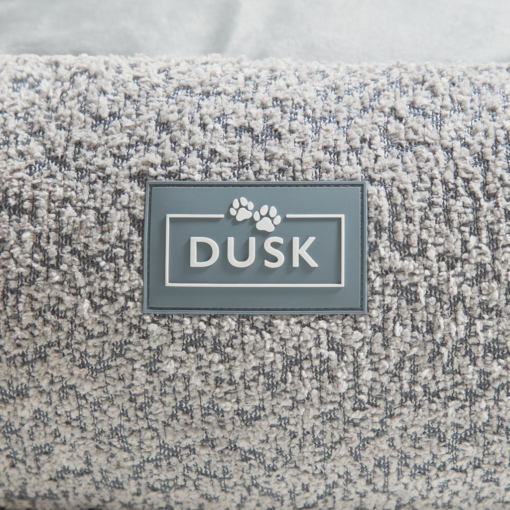 Dusklia - Cooper Round Dog Bed - Steel Grey