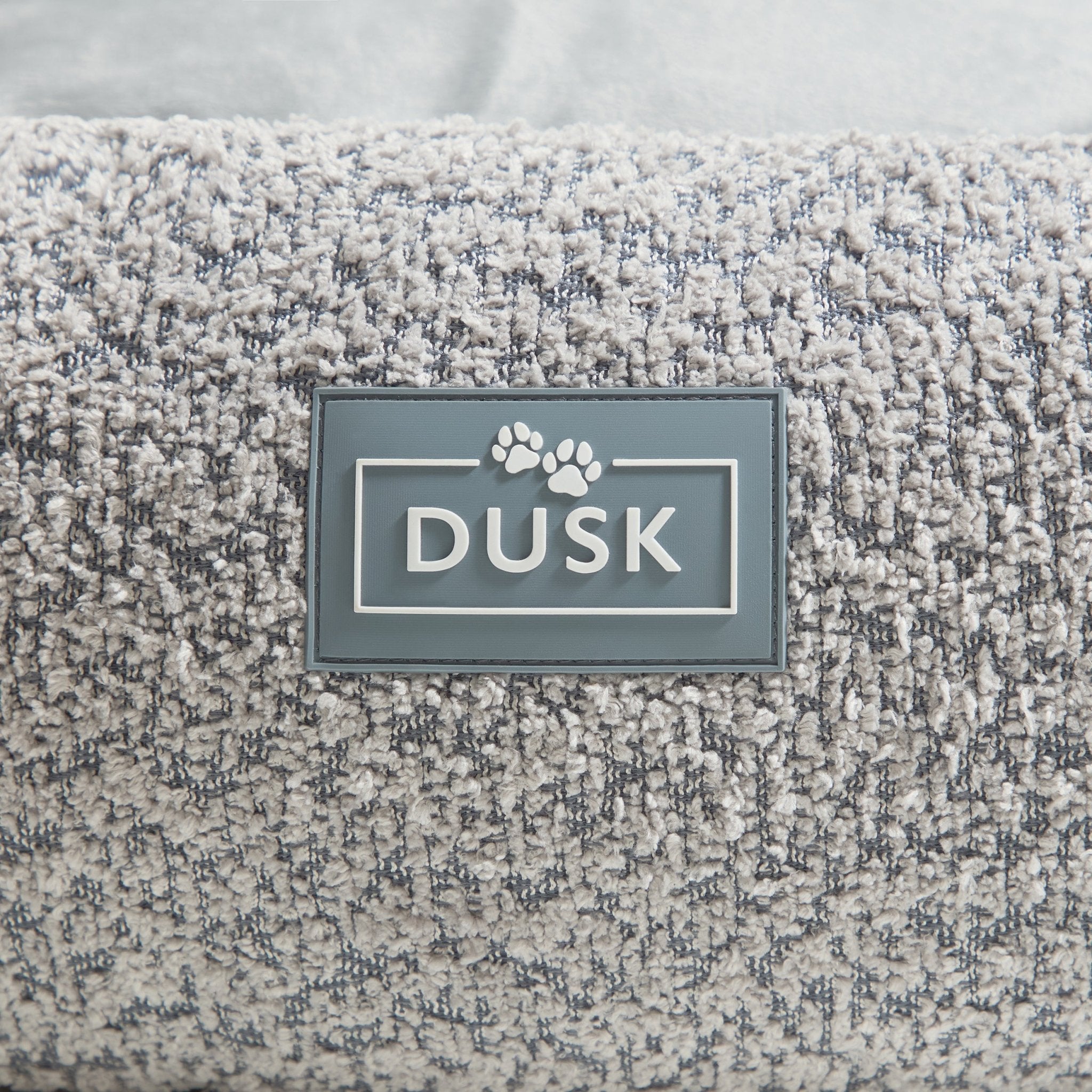 Dusklia - Cooper Round Dog Bed - Steel Grey