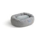 Dusklia - Cooper Round Dog Bed - Steel Grey