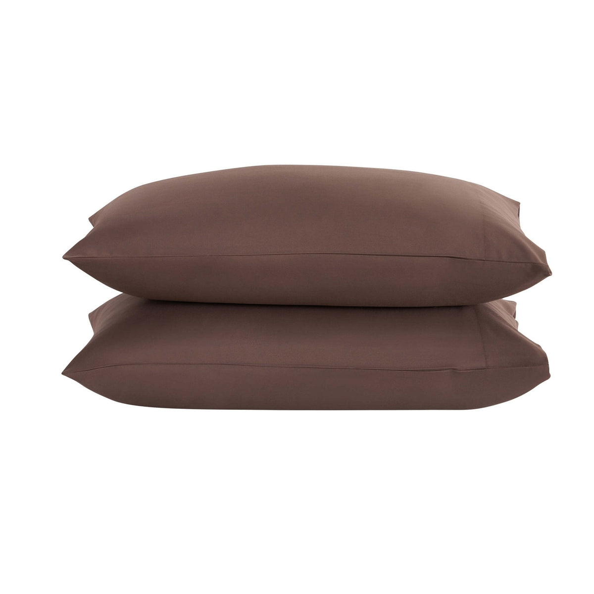 Dusklia - Machine Washable Coverless Duvet & Pillowcase Set - Brown
