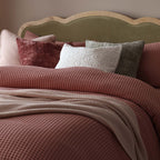 Dusklia - Crochet Knit Cushion Cover - Off White