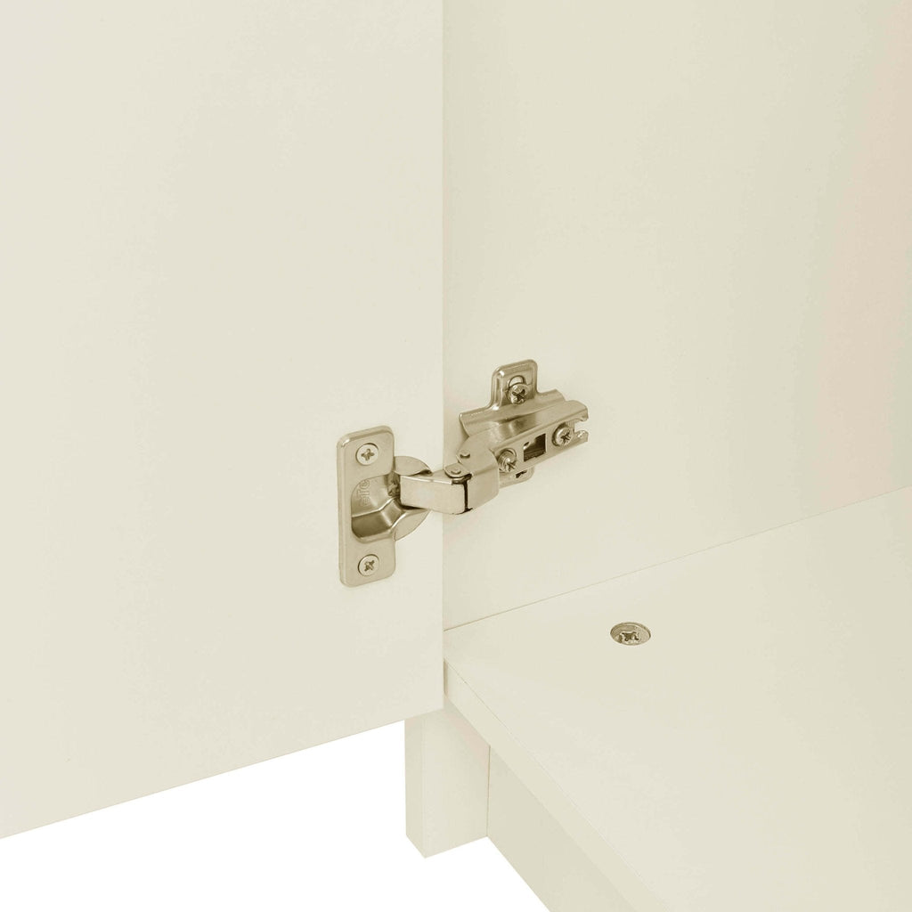 Dusklia - Darcey 3 Door Wardrobe - Cream
