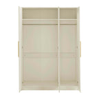 Dusklia - Darcey 3 Door Wardrobe - Cream