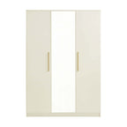 Dusklia - Darcey 3 Door Wardrobe - Cream