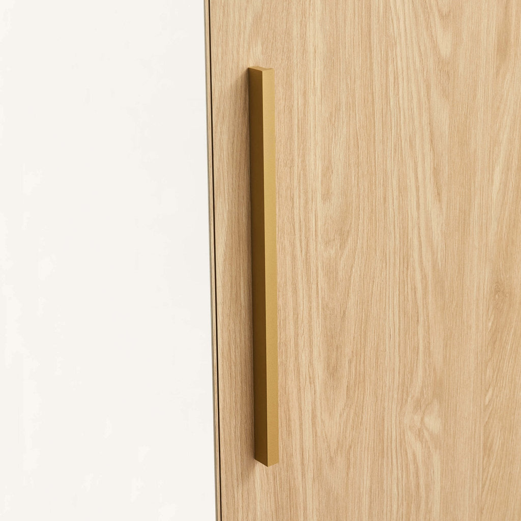 Dusklia - Darcey 3 Door Wardrobe - Light Wood