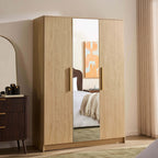 Dusklia - Darcey 3 Door Wardrobe - Light Wood
