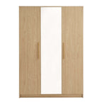 Dusklia - Darcey 3 Door Wardrobe - Light Wood