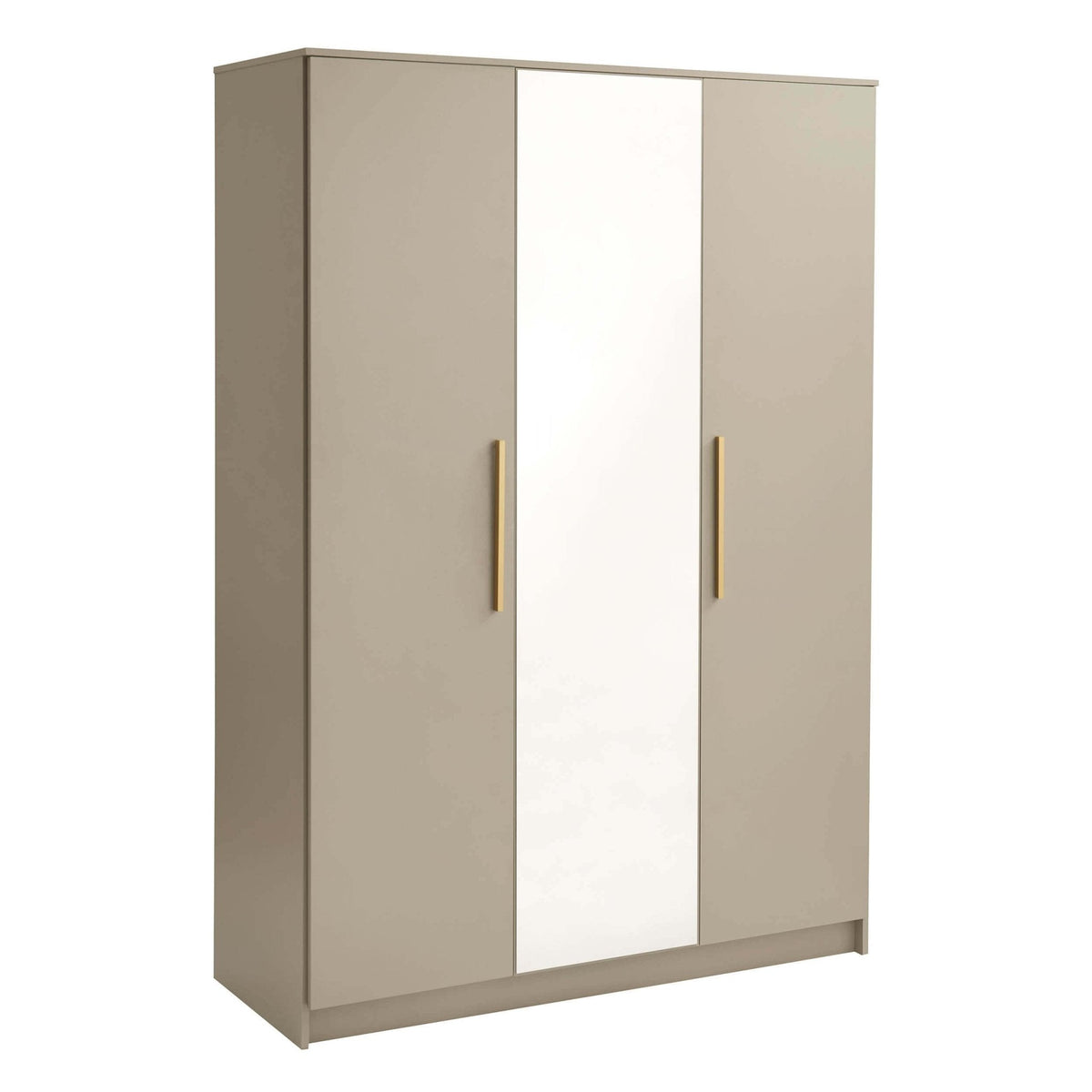 Dusklia - Darcey 3 Door Wardrobe - Taupe