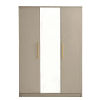 Dusklia - Darcey 3 Door Wardrobe - Taupe