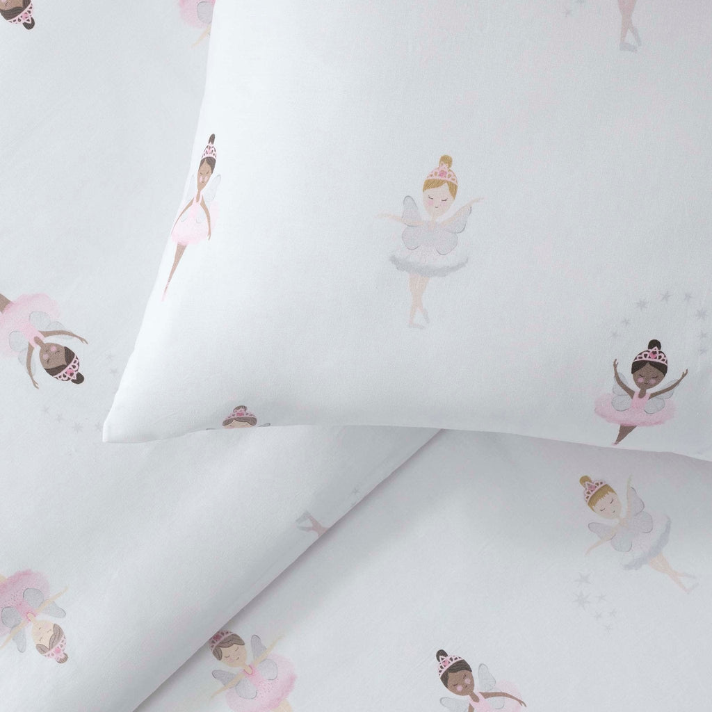 Dusklia - Darcy Ballerina 100% Cotton Kids Duvet Cover Set