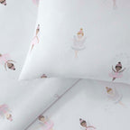 Dusklia - Darcy Ballerina 100% Cotton Kids Duvet Cover Set