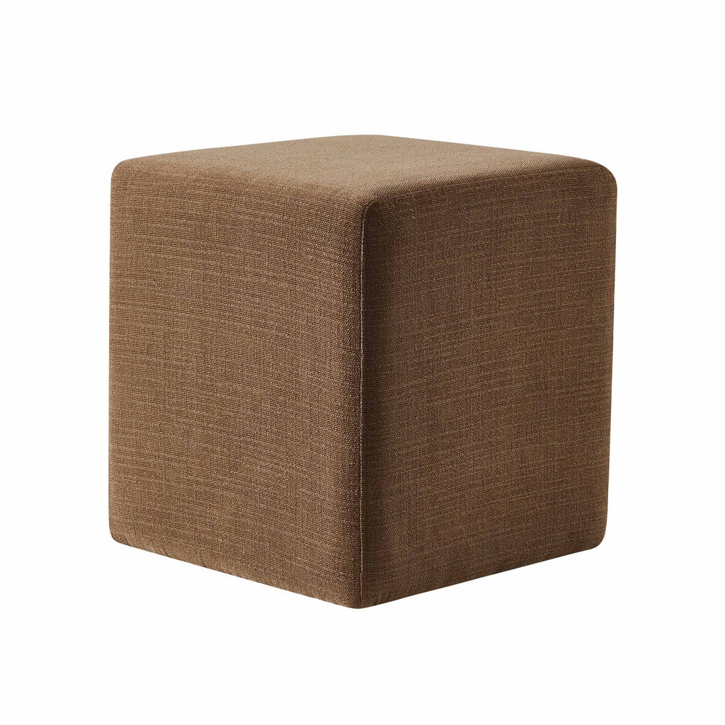 Dusklia - Delilah Pouffe - Chenille Caramel