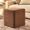 Dusklia - Delilah Pouffe - Chenille Caramel