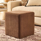 Dusklia - Delilah Pouffe - Chenille Caramel
