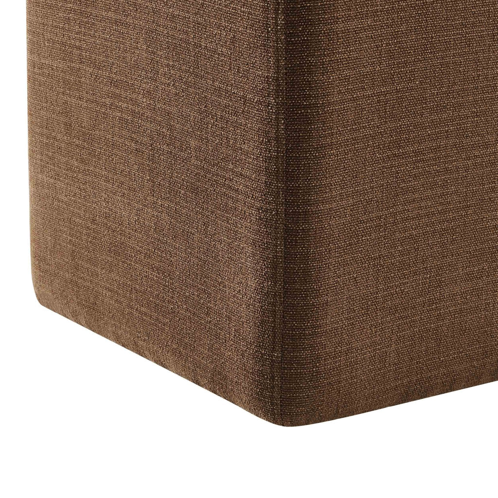Dusklia - Delilah Pouffe - Chenille Caramel