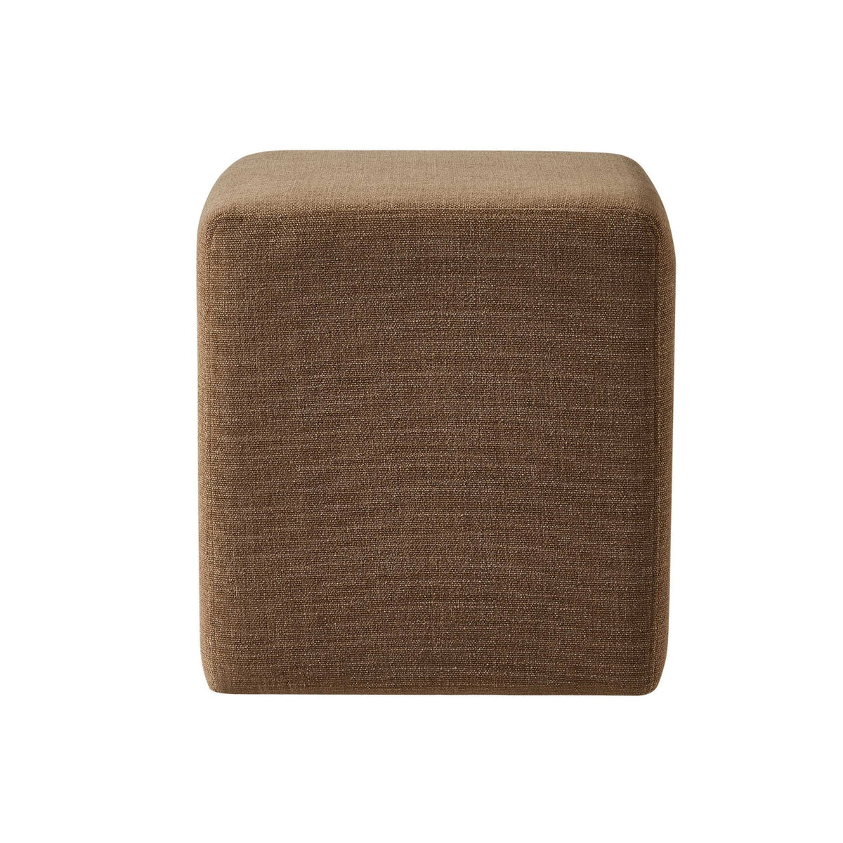 Dusklia - Delilah Pouffe - Chenille Caramel