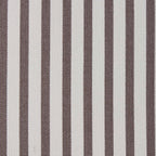 Dusklia - Delilah Pouffe - Chocolate Stripe