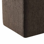 Dusklia - Delilah Pouffe - Textured Cappuccino