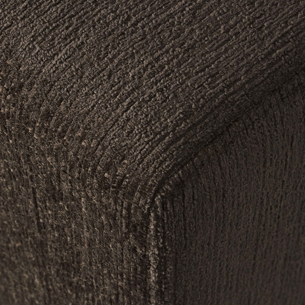 Dusklia - Delilah Pouffe - Textured Cappuccino