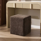Dusklia - Delilah Pouffe - Textured Cappuccino