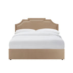 Dusklia - Delphi Ottoman Storage Bed - Latte