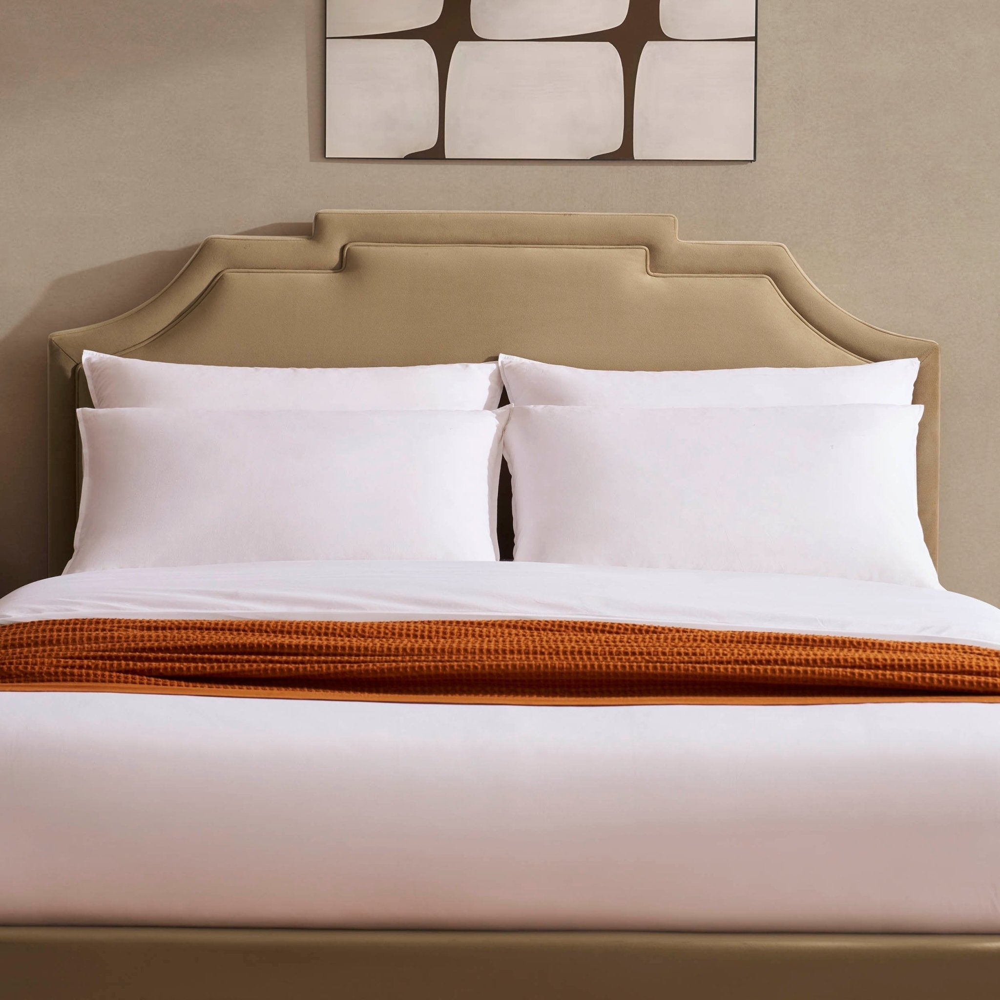 Dusklia - Delphi Ottoman Storage Bed - Latte