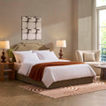 Dusklia - Delphi Ottoman Storage Bed - Latte