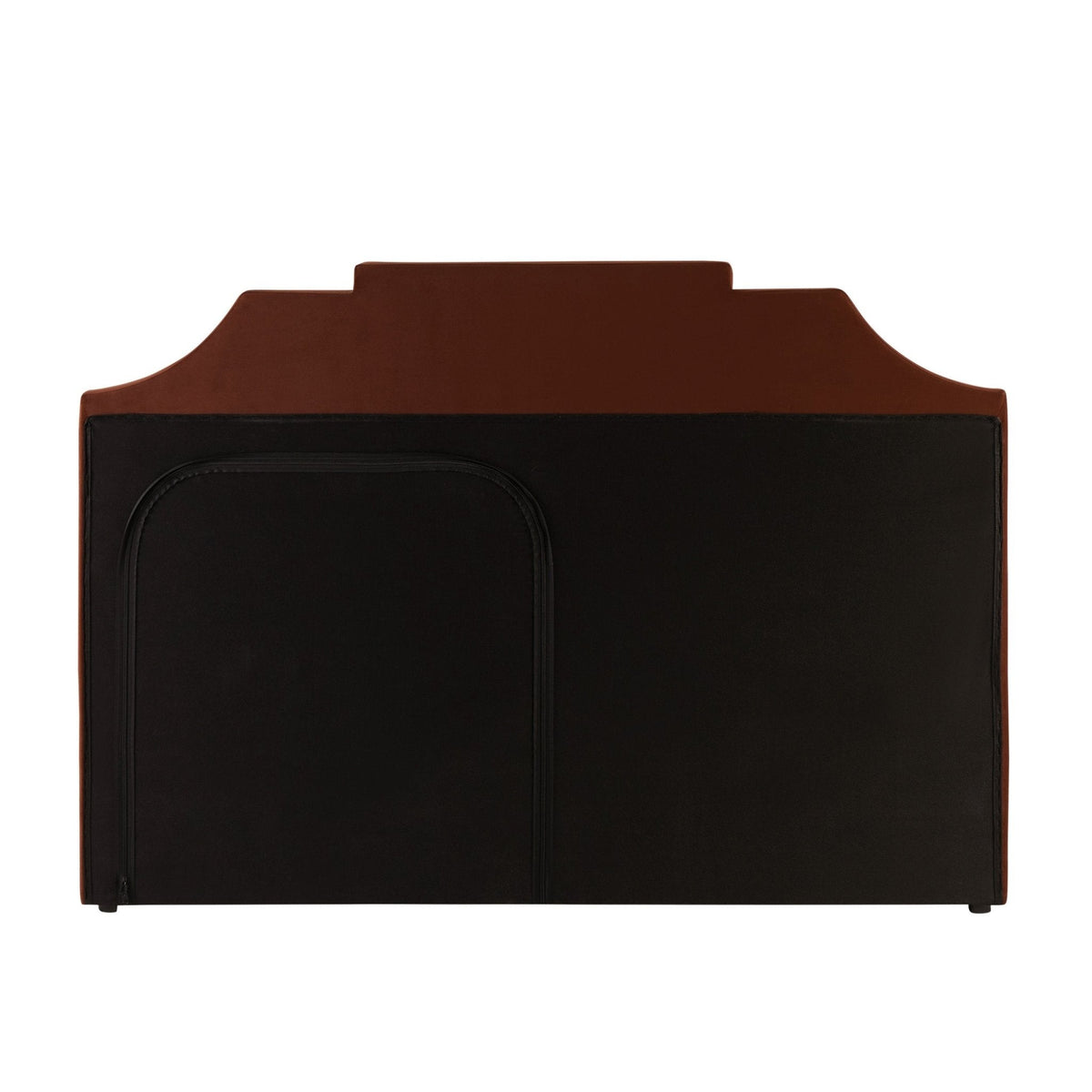 Dusklia - Delphi Ottoman Storage Bed - Terracotta