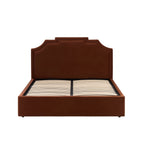 Dusklia - Delphi Ottoman Storage Bed - Terracotta