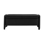 Dusklia - Didsbury Curved Storage Bench - Ink