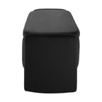 Dusklia - Didsbury Curved Storage Bench - Ink