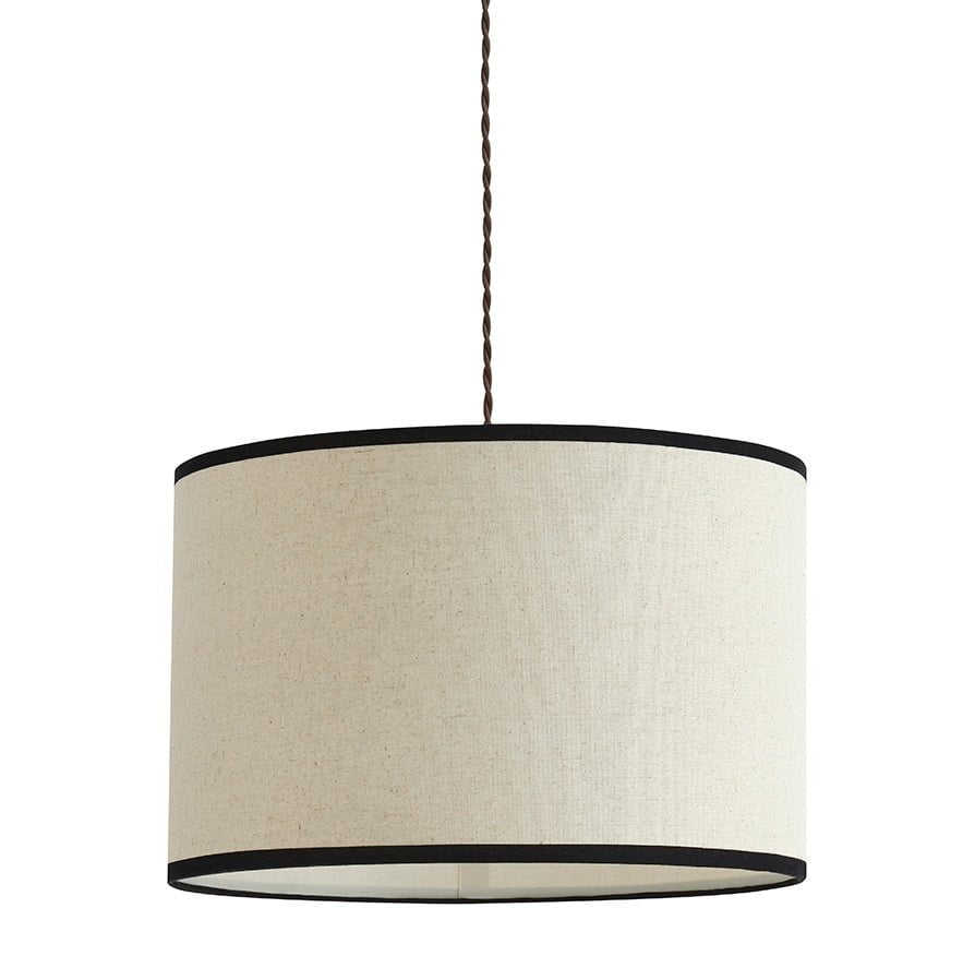 Dusklia - Dione Contrast Trim Easy-Fit Ceiling Light Shade