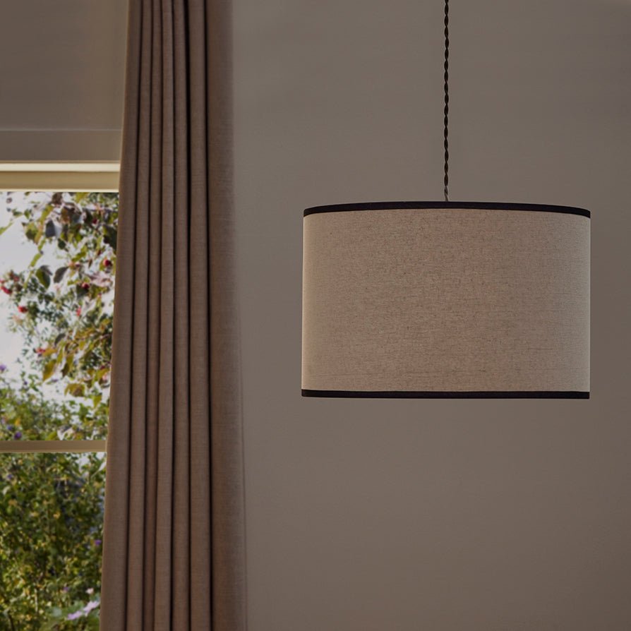 Dusklia - Dione Contrast Trim Easy-Fit Ceiling Light Shade