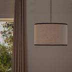 Dusklia - Dione Contrast Trim Easy-Fit Ceiling Light Shade