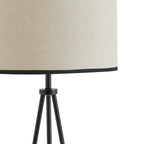 Dusklia - Dione Contrast Trim Tripod Floor Lamp