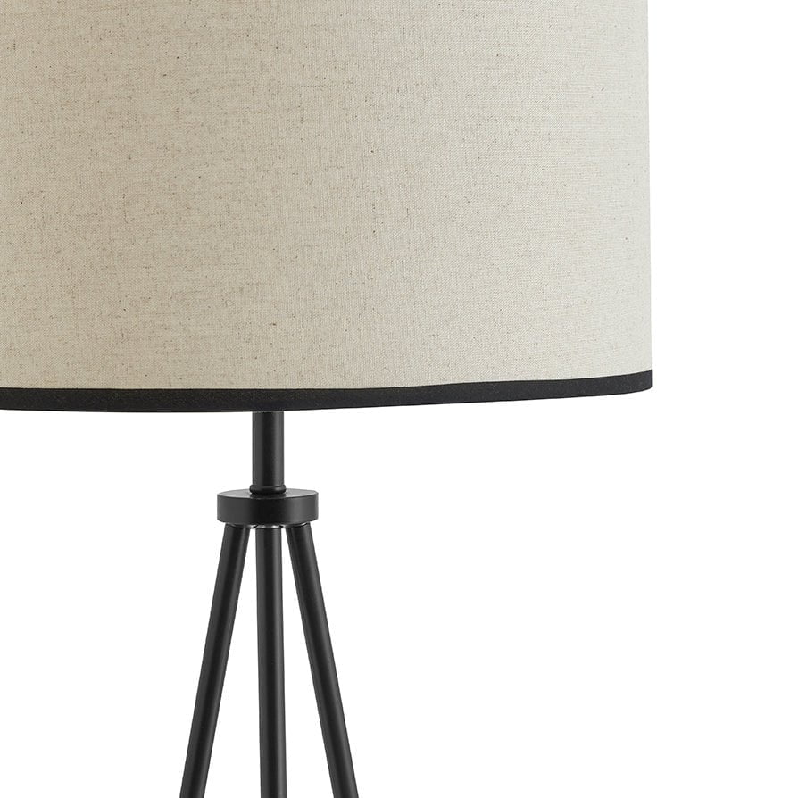 Dusklia - Dione Contrast Trim Tripod Floor Lamp