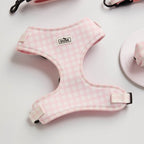 Dusklia - Dog Harness, Lead, Collar Set - Size Small - Pink