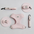 Dusklia - Dog Harness, Lead, Collar Set - Size Small - Pink