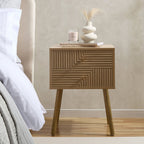 Dusklia - Dora 2 Drawer Nightstand - Light Wood