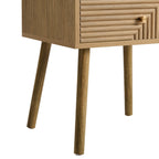 Dusklia - Dora 2 Drawer Nightstand - Light Wood
