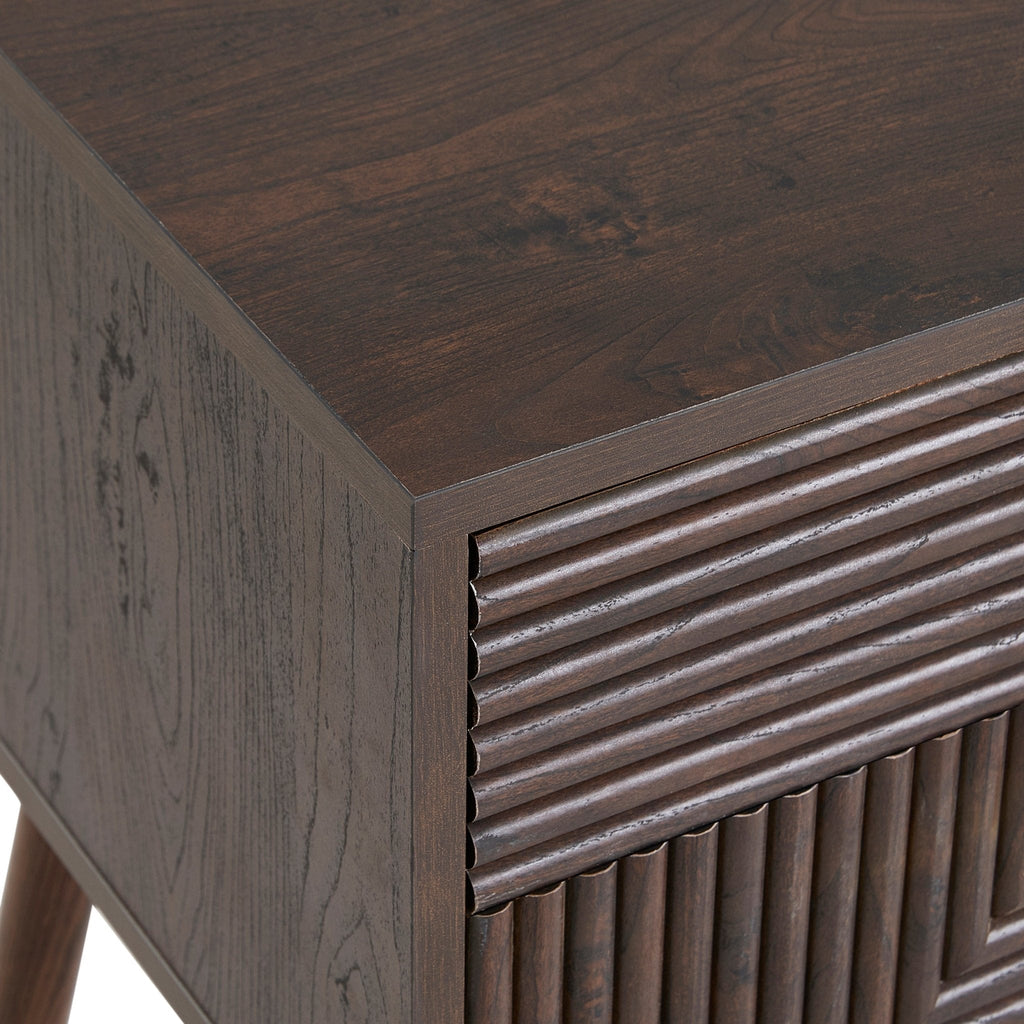 Dusklia - Dora 2 Drawer Nightstand - Walnut